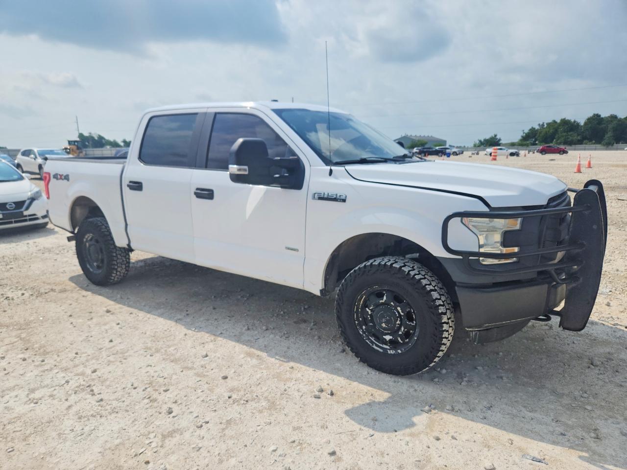 2015 Ford F150 Supercrew White vin: 1FTEW1EG1FKE51869