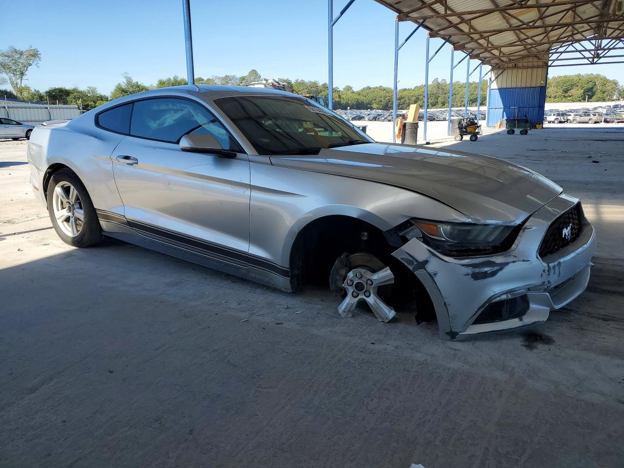 2015 Ford Mustang Silver vin: 1FA6P8AM1F5309211