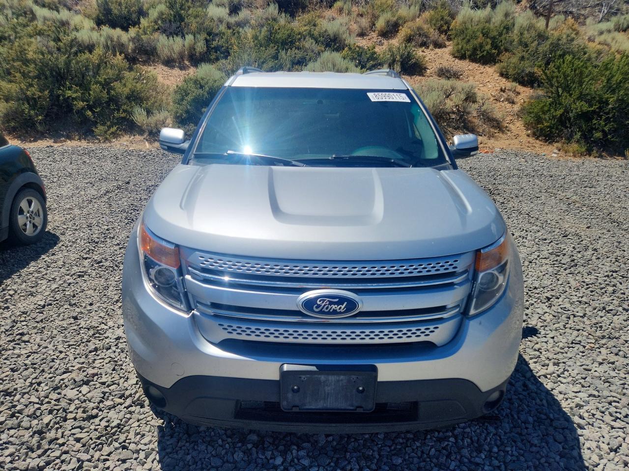 2014 Ford Explorer Limited Silver vin: 1FM5K8F80EGA09013