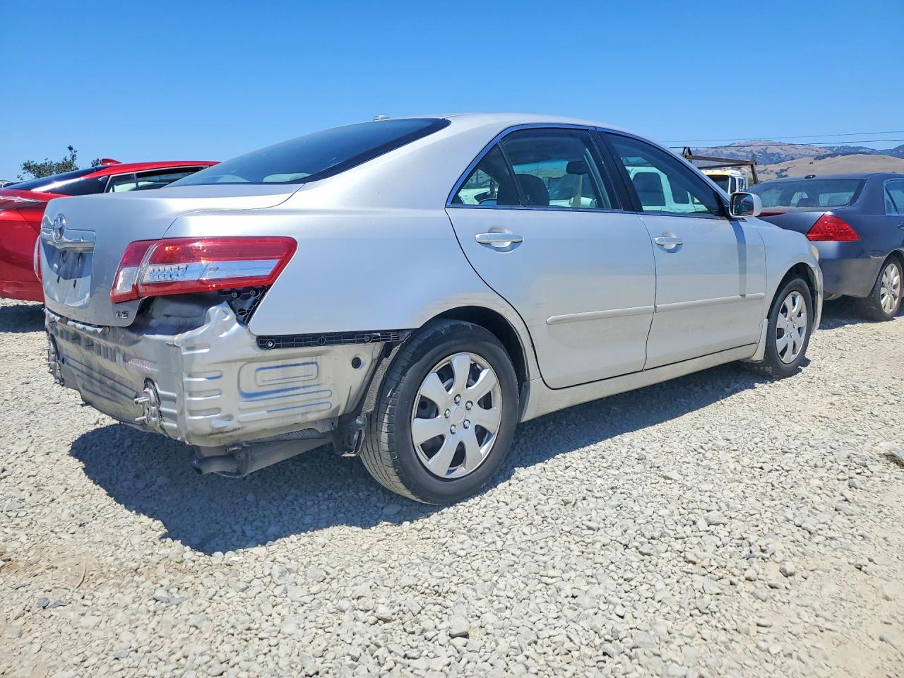 2010 Toyota Camry Le Серый vin: 4T1BF3EK5AU041930