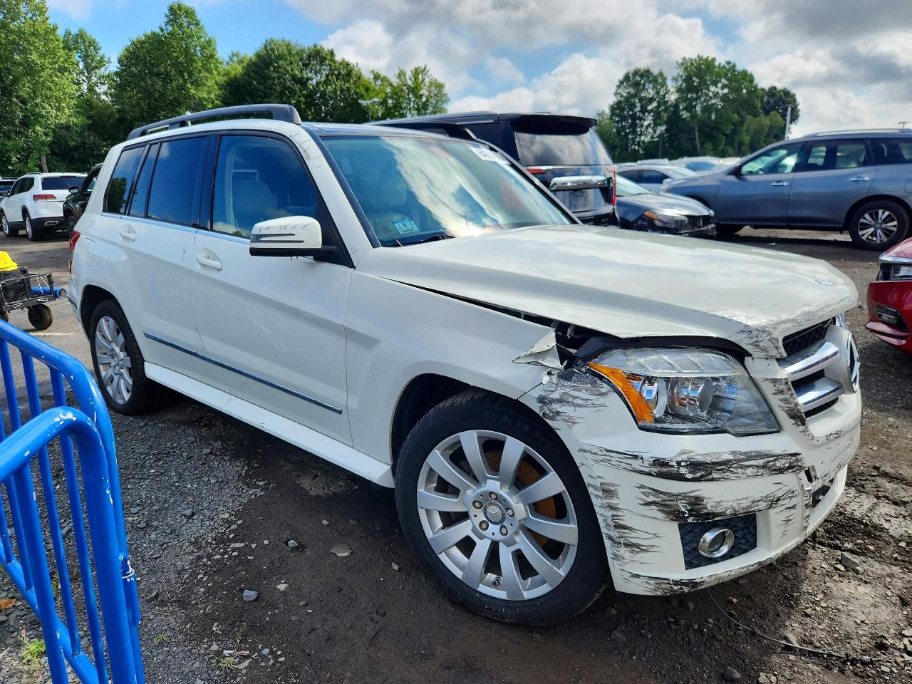 2010 Mercedes-benz Glk 350 4matic White vin: WDCGG8HB2AF355985