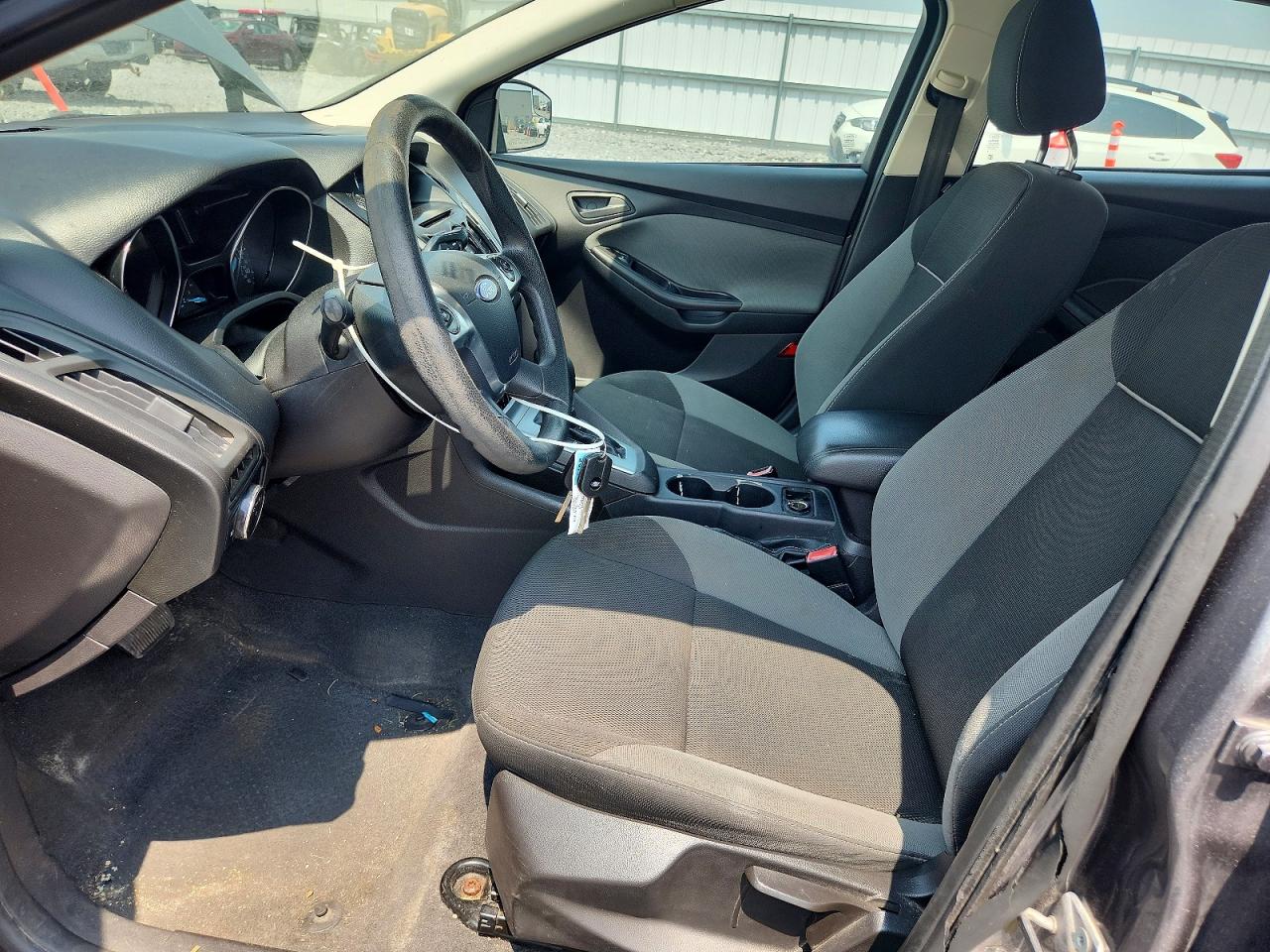 2012 Ford Focus Se Gray vin: 1FAHP3K25CL177523