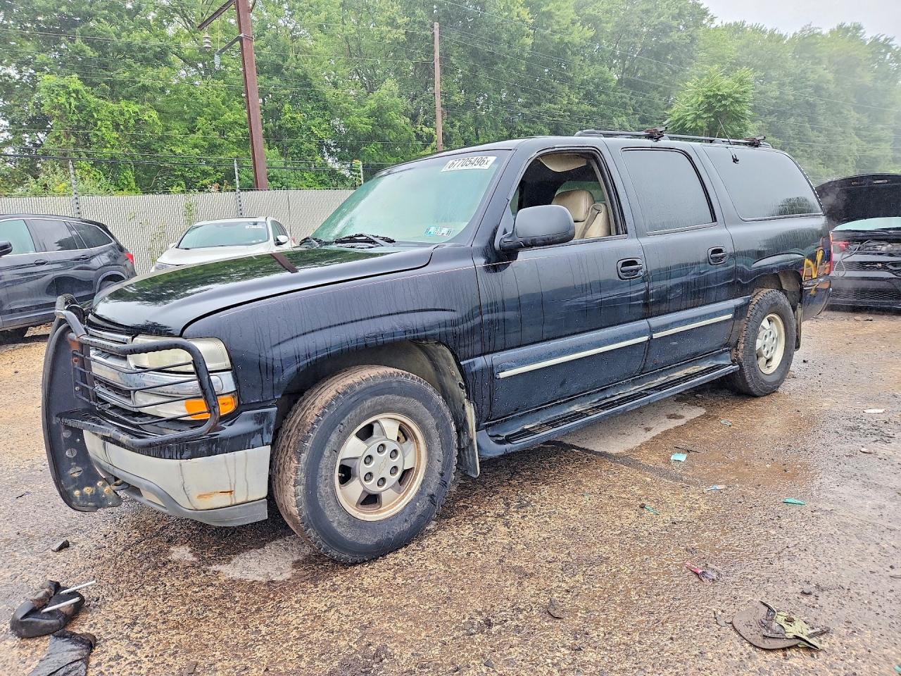 2001 Chevrolet Suburban K1500 Black vin: 3GNFK16T51G241861