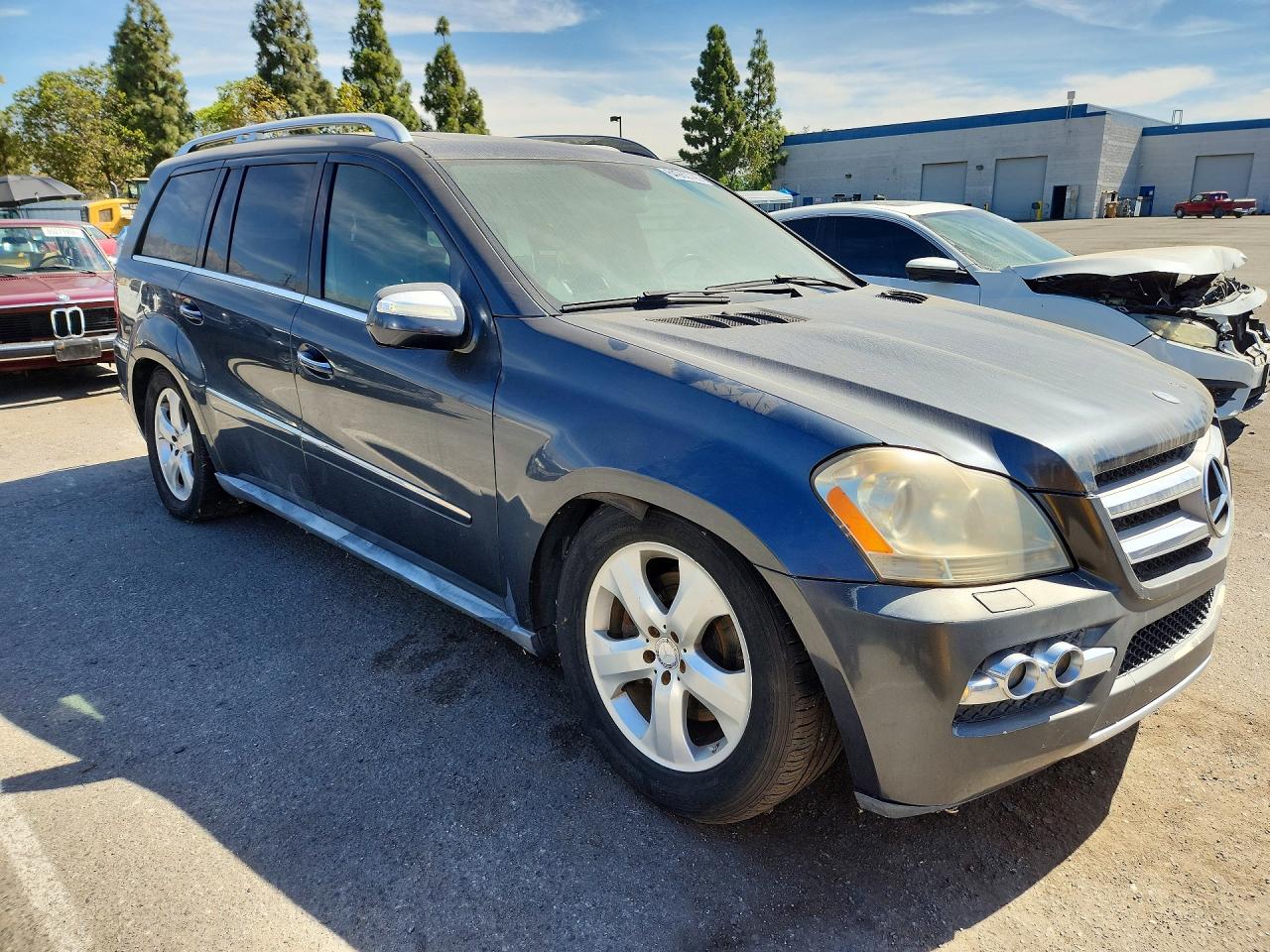 2010 Mercedes-benz Gl 450 4matic Charcoal vin: 4JGBF7BEXAA581006