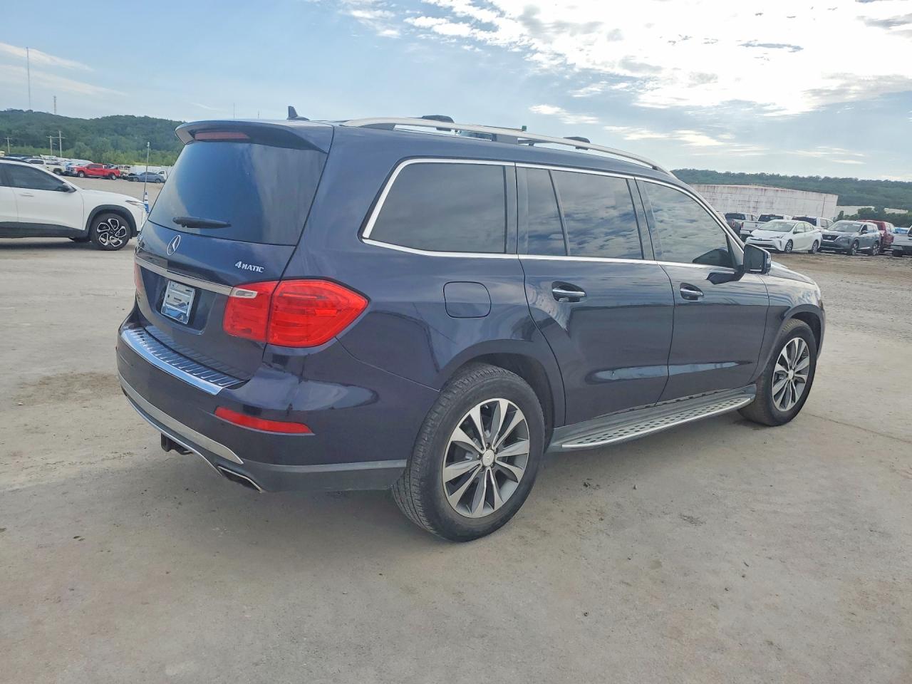 2013 Mercedes-benz Gl 450 4matic Blue vin: 4JGDF7CE6DA144955