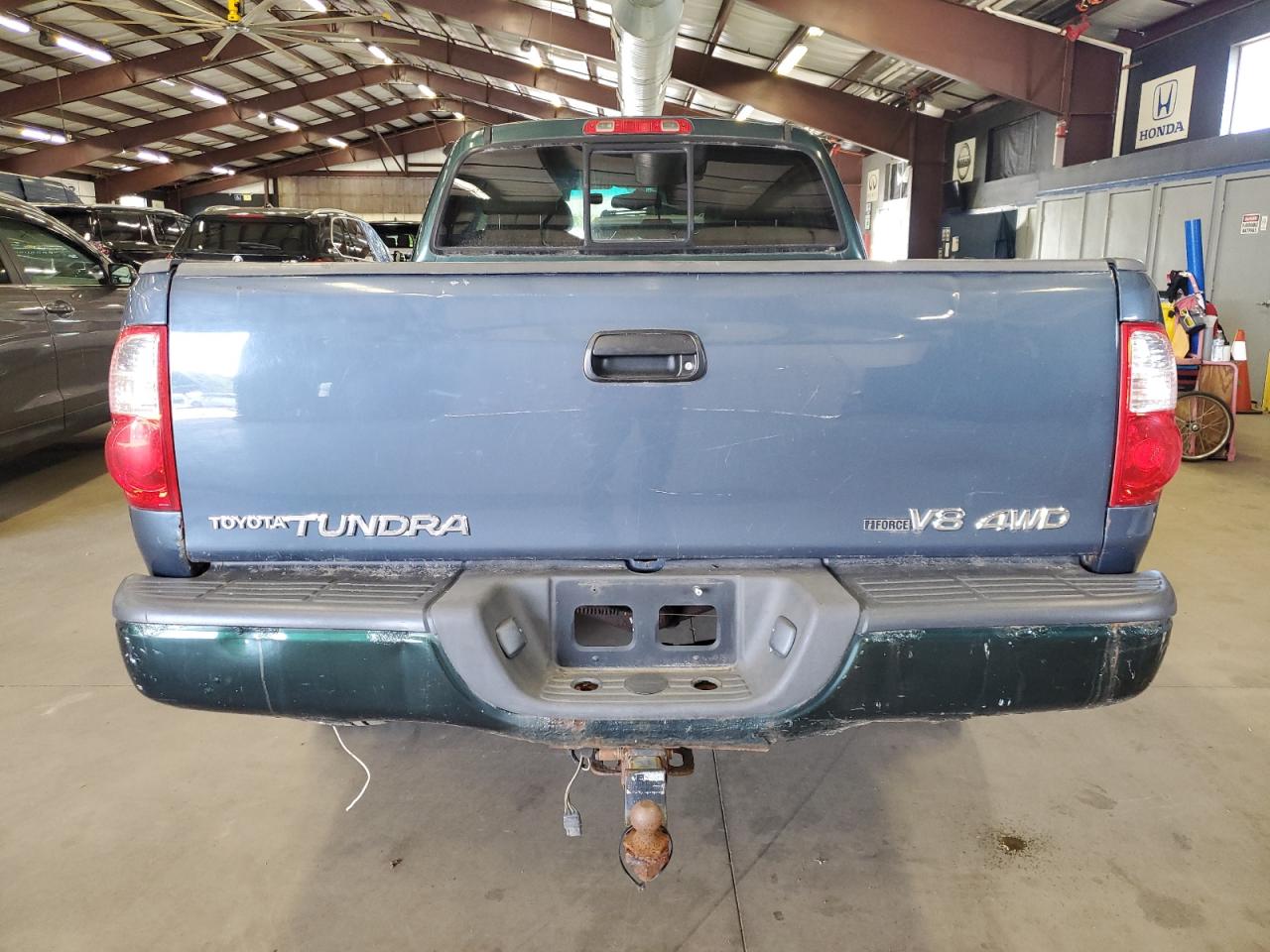 2001 Toyota Tundra Access Cab Limited Зеленый vin: 5TBBT48141S150804