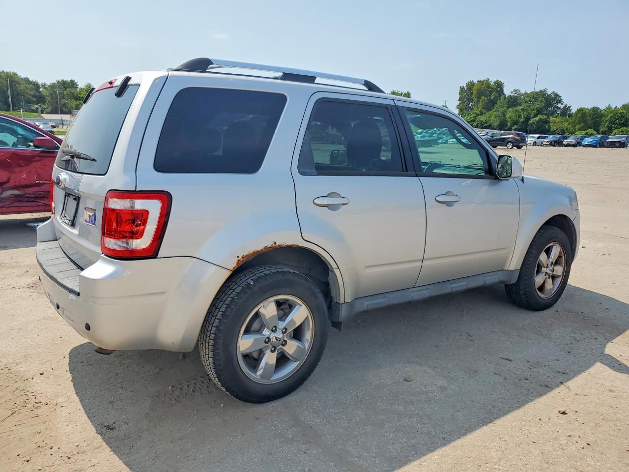 2012 Ford Escape Limited Silver vin: 1FMCU0E78CKC62697