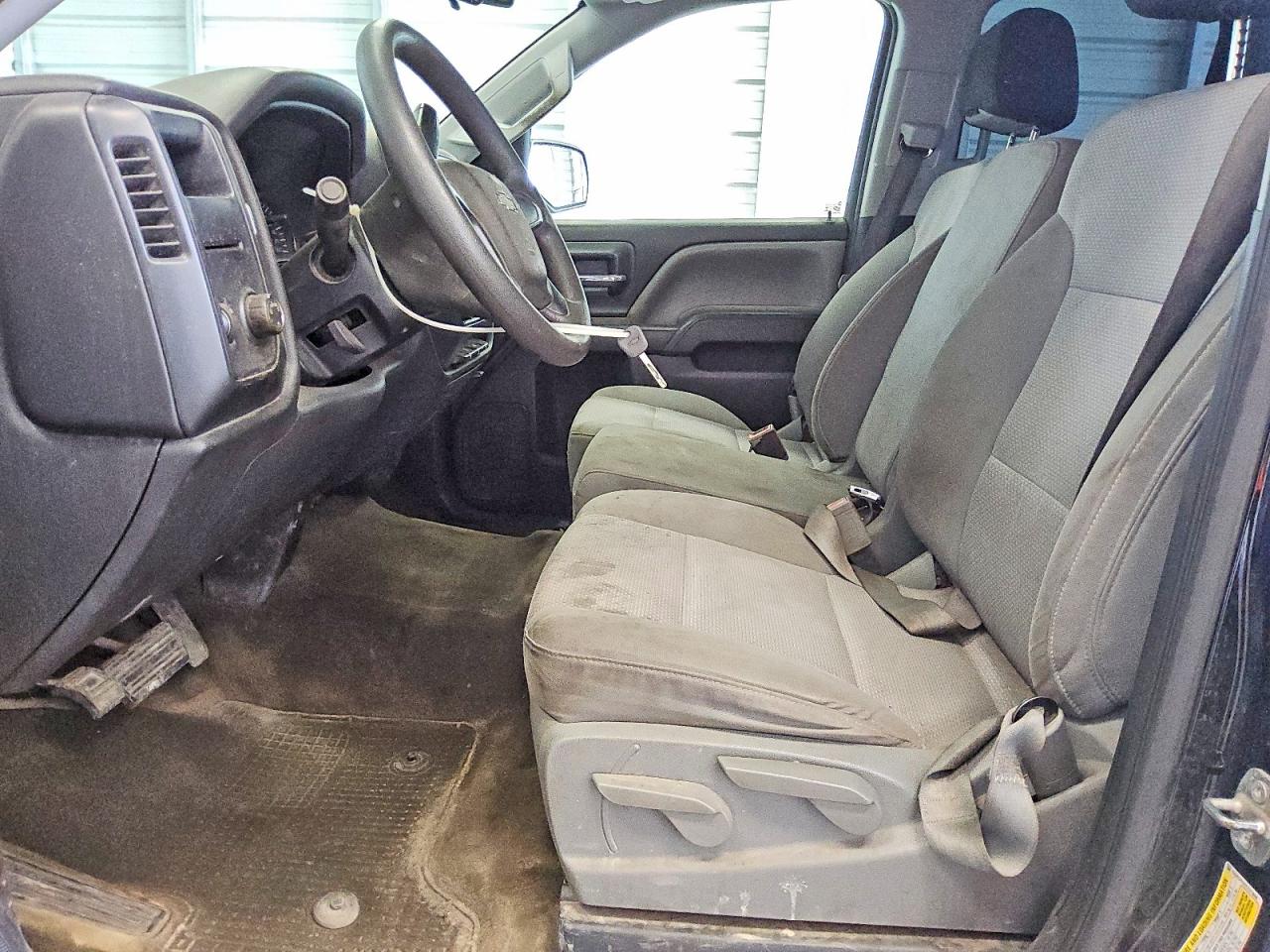 2015 Chevrolet Silverado C1500 Black vin: 1GCRCPEH2FZ373096