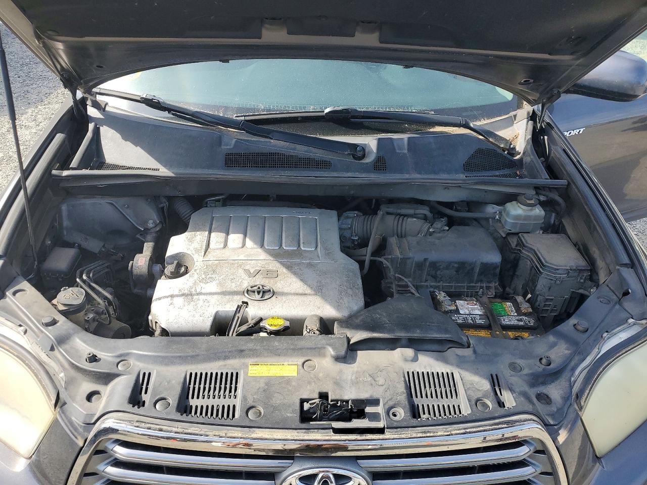 2008 Toyota Highlander Sport Gray vin: JTEES43A582057933