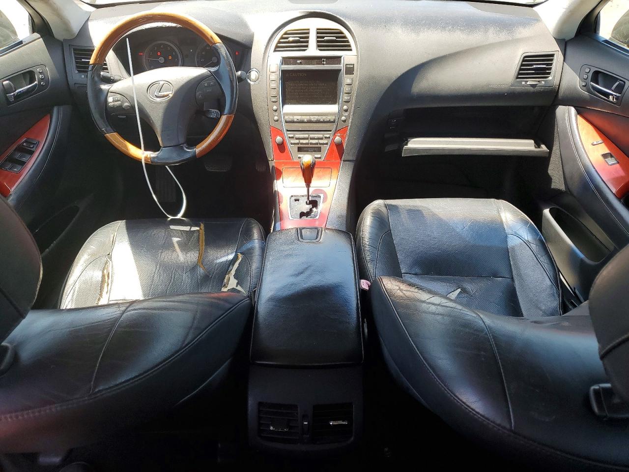 2007 Lexus Es 350 Black vin: JTHBJ46G372064306