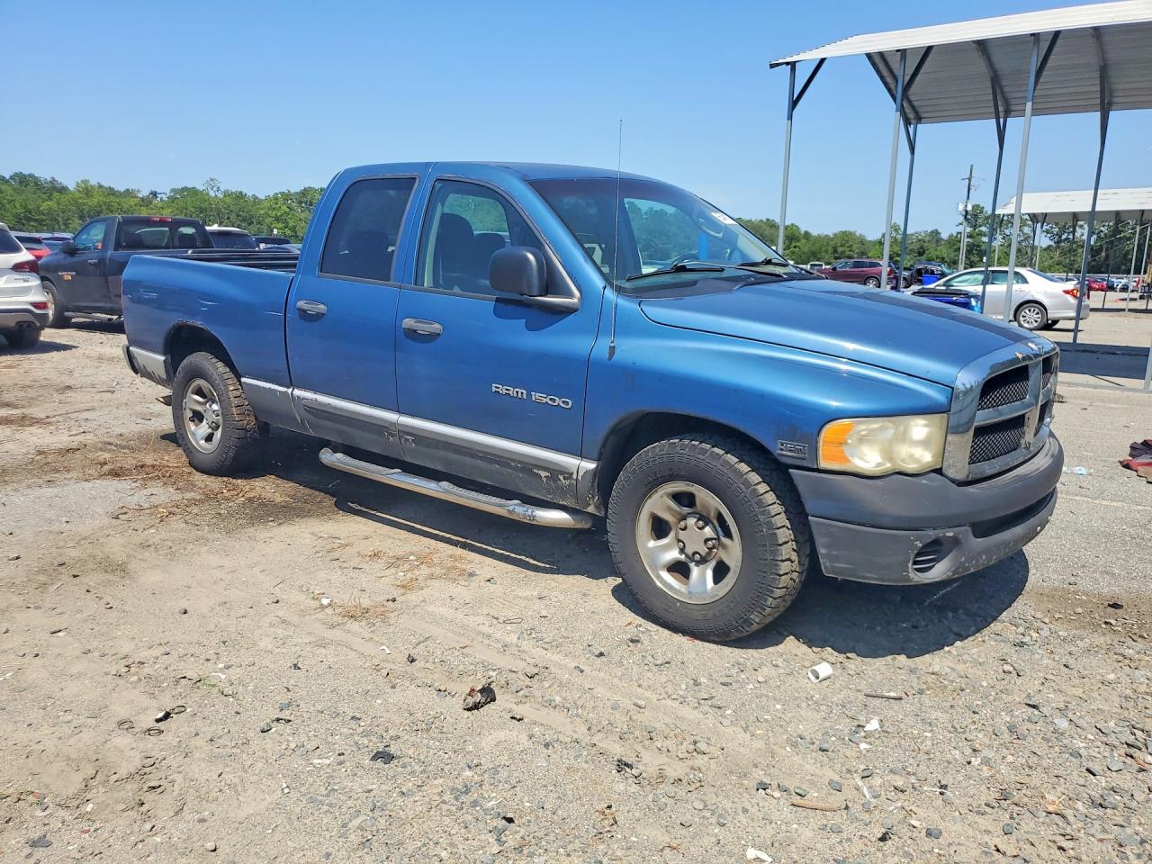 2004 Dodge Ram 1500 St Blue vin: 1D7HA18D24S581482