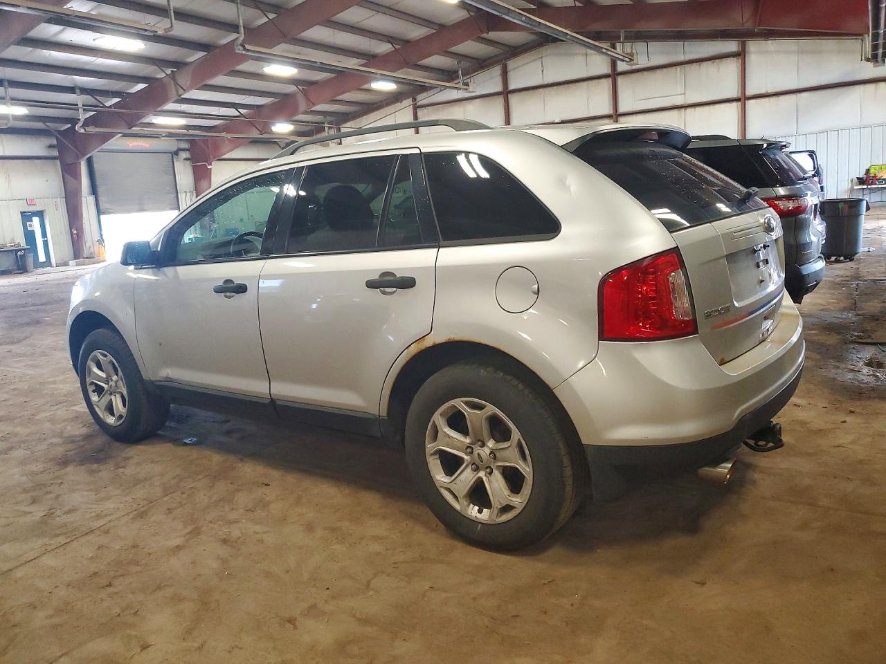 2013 Ford Edge Se Silver vin: 2FMDK4GC4DBE04082