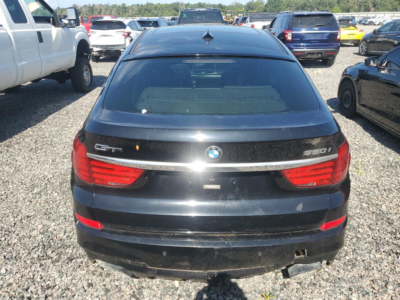 2012 Bmw 550 Igt Black vin: WBASN4C58CC210077