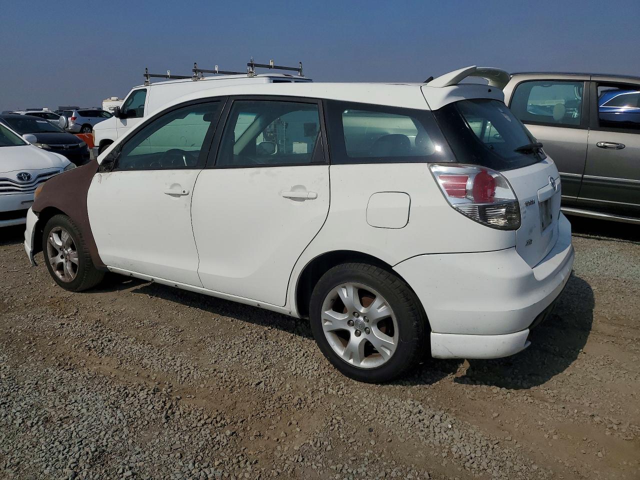 2007 Toyota Matrix Xr White vin: 2T1KR32E17C635513