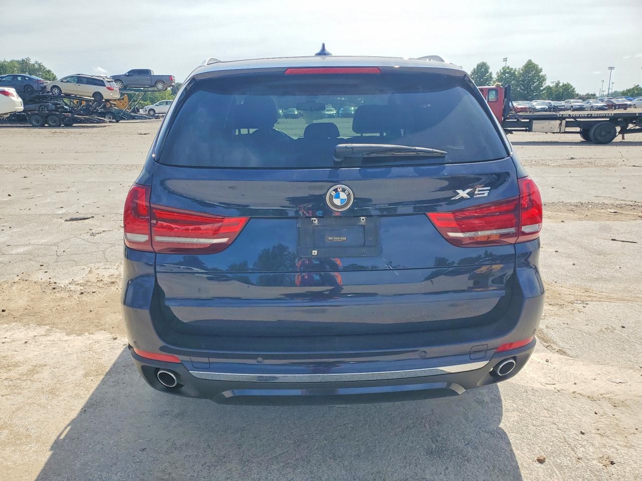 2014 Bmw X5 Xdrive35d Blue vin: 5UXKS4C53E0J94627