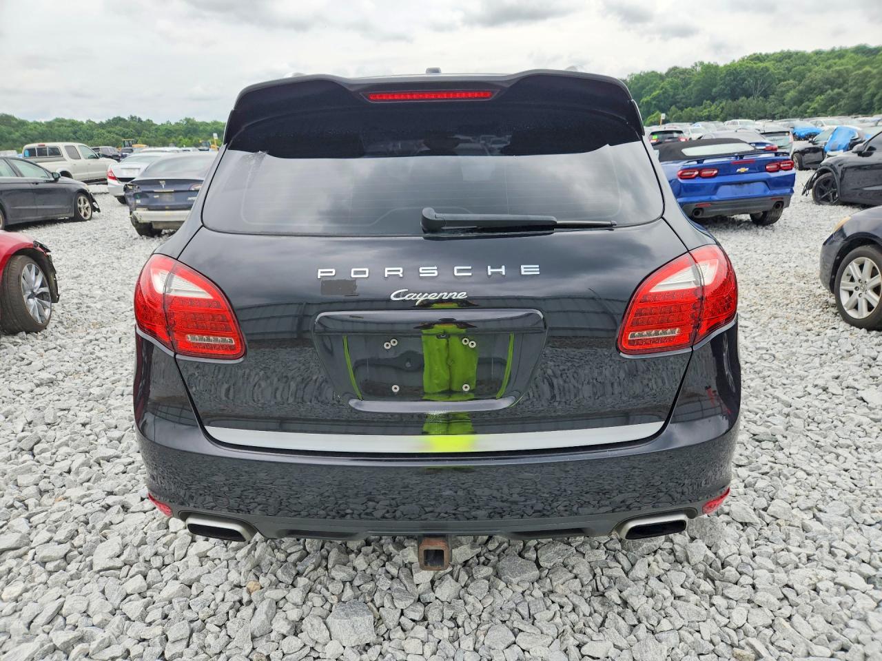 2013 Porsche Cayenne Black vin: WP1AF2A25DLA22397