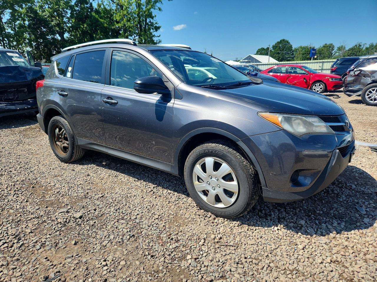 2013 Toyota Rav4 Le Gray vin: JTMBFREV4D5015660