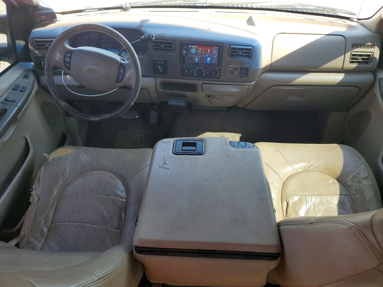 2000 Ford F350 Srw Super Duty White vin: 1FTSX31F5YEB43291