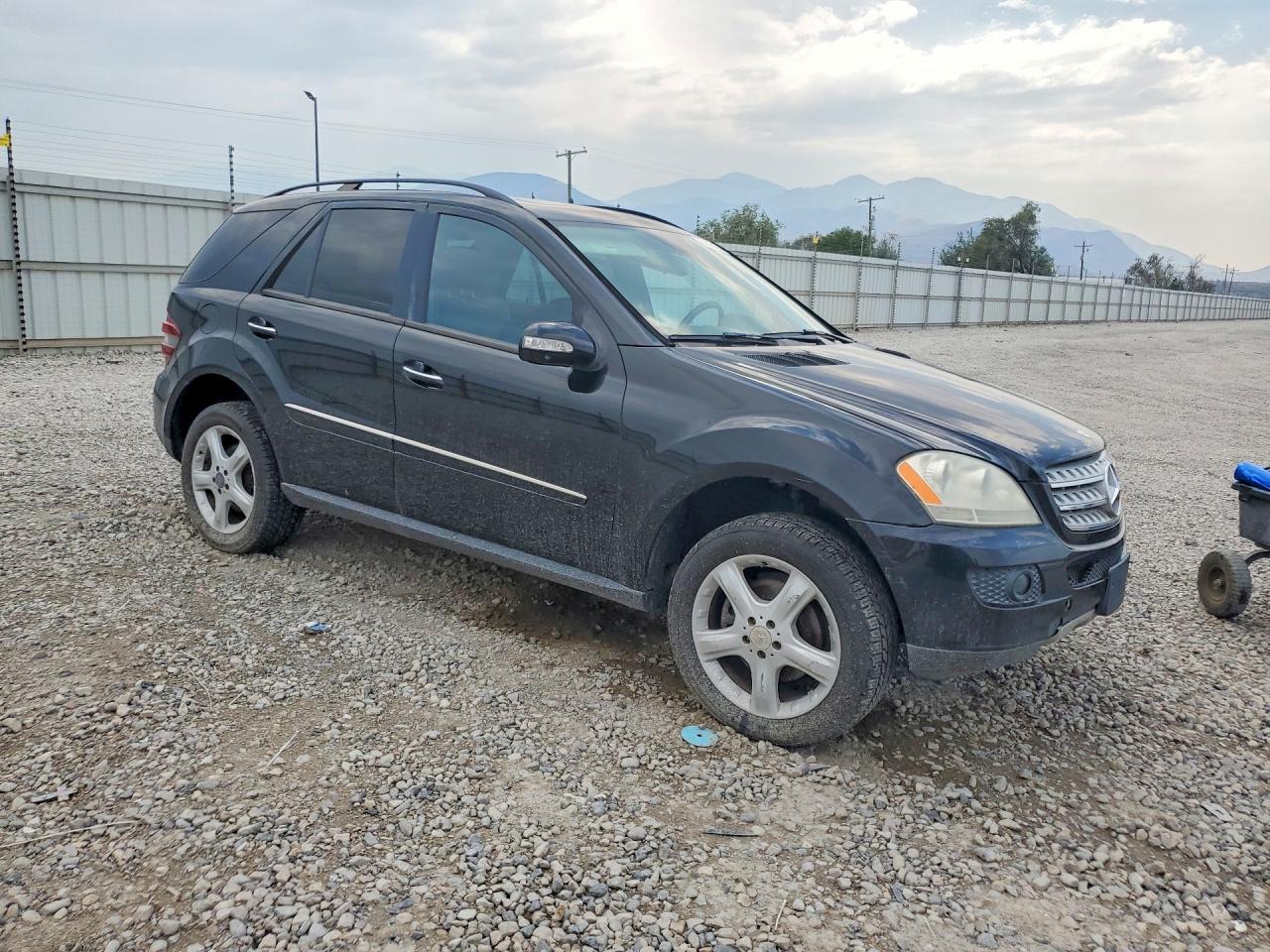 2008 Mercedes-benz Ml 350 Black vin: 4JGBB86E28A431459
