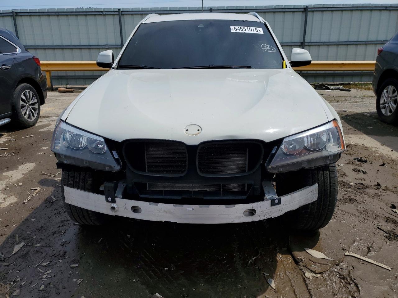 2015 Bmw X3 Xdrive35i White vin: 5UXWX7C55F0K32624