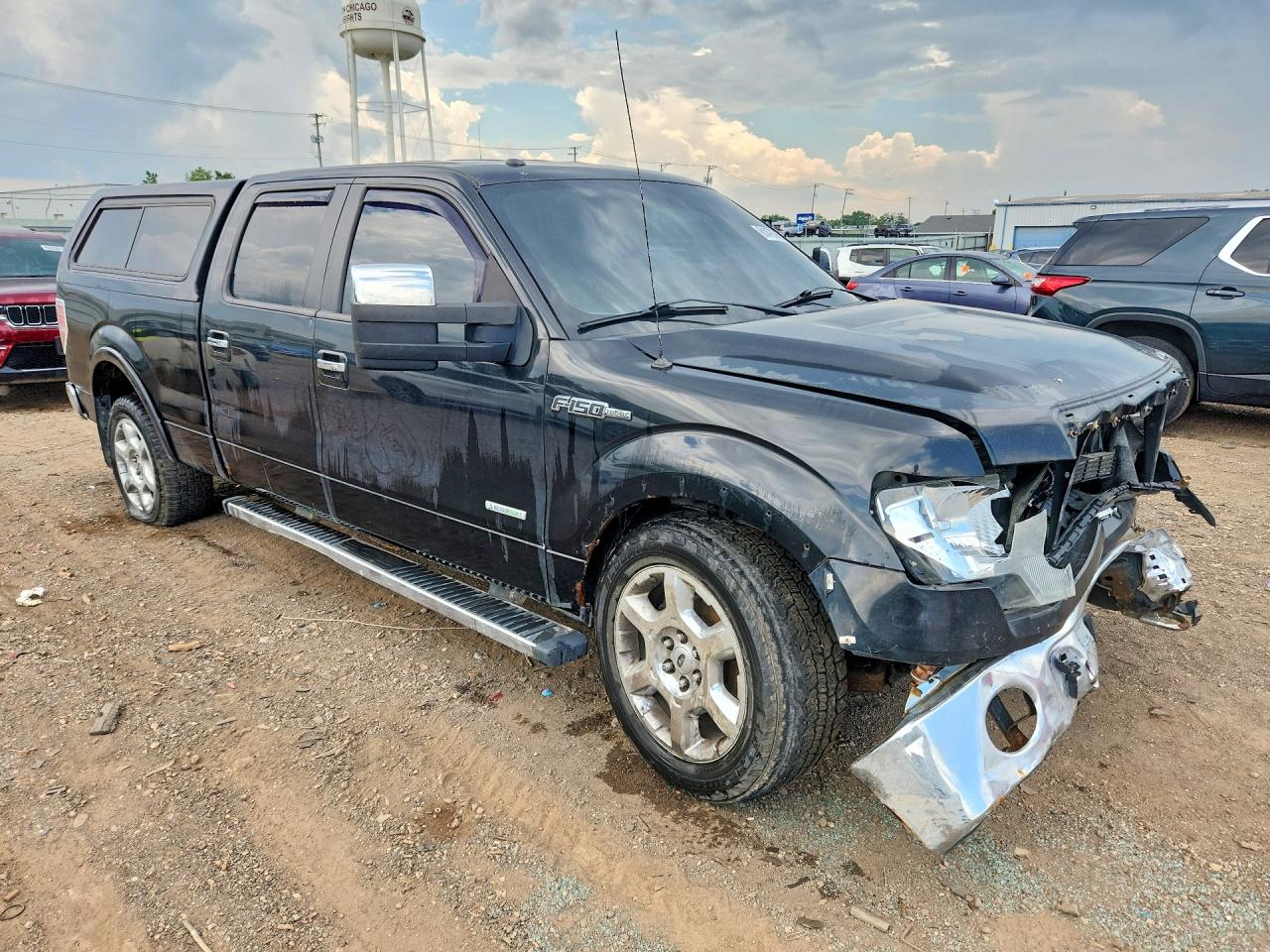 2013 Ford F150 Supercrew Black vin: 1FTFW1ET7DKF88958