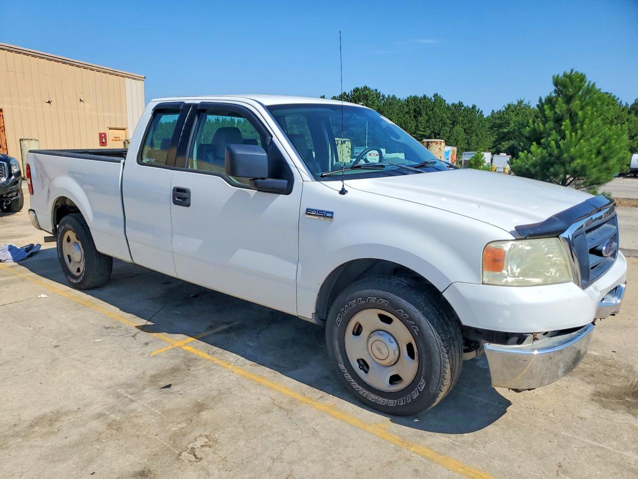 2004 Ford F150 White vin: 1FTRX12W14NA10118