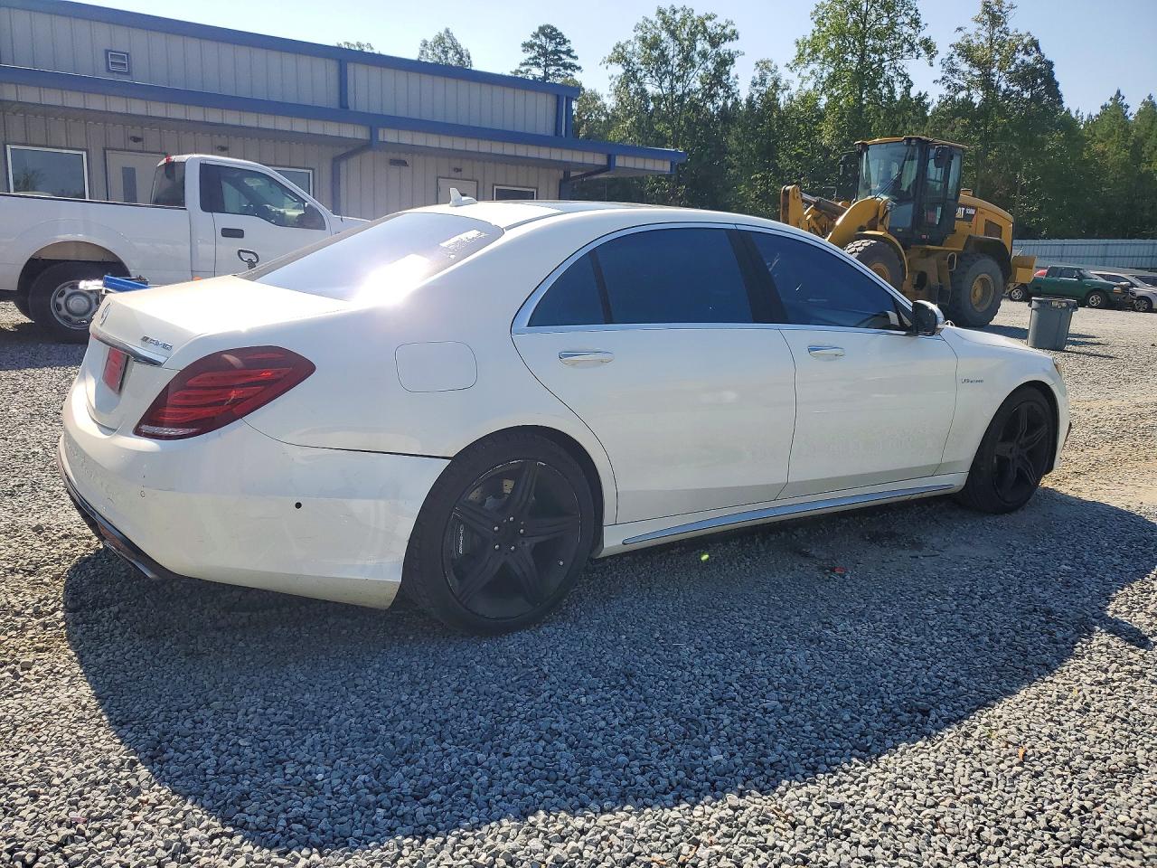 2014 Mercedes-benz S 63 Amg White vin: WDDUG7JB5EA020466