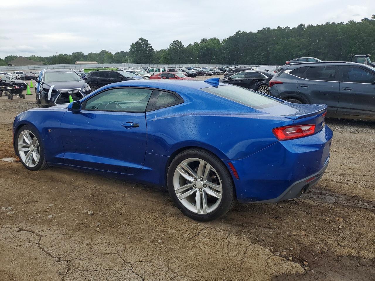 2016 Chevrolet Camaro Lt Синий vin: 1G1FD1RS4G0176450
