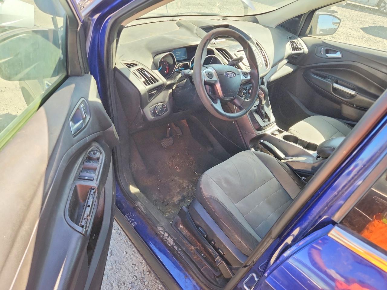 2014 Ford Escape Se Синий vin: 1FMCU0GX0EUC94094