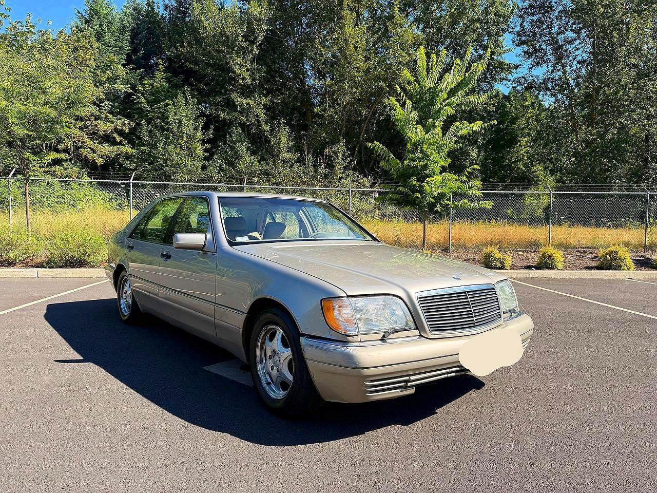 1999 Mercedes-benz S 420 Gold vin: WDBGA43G1XA421644