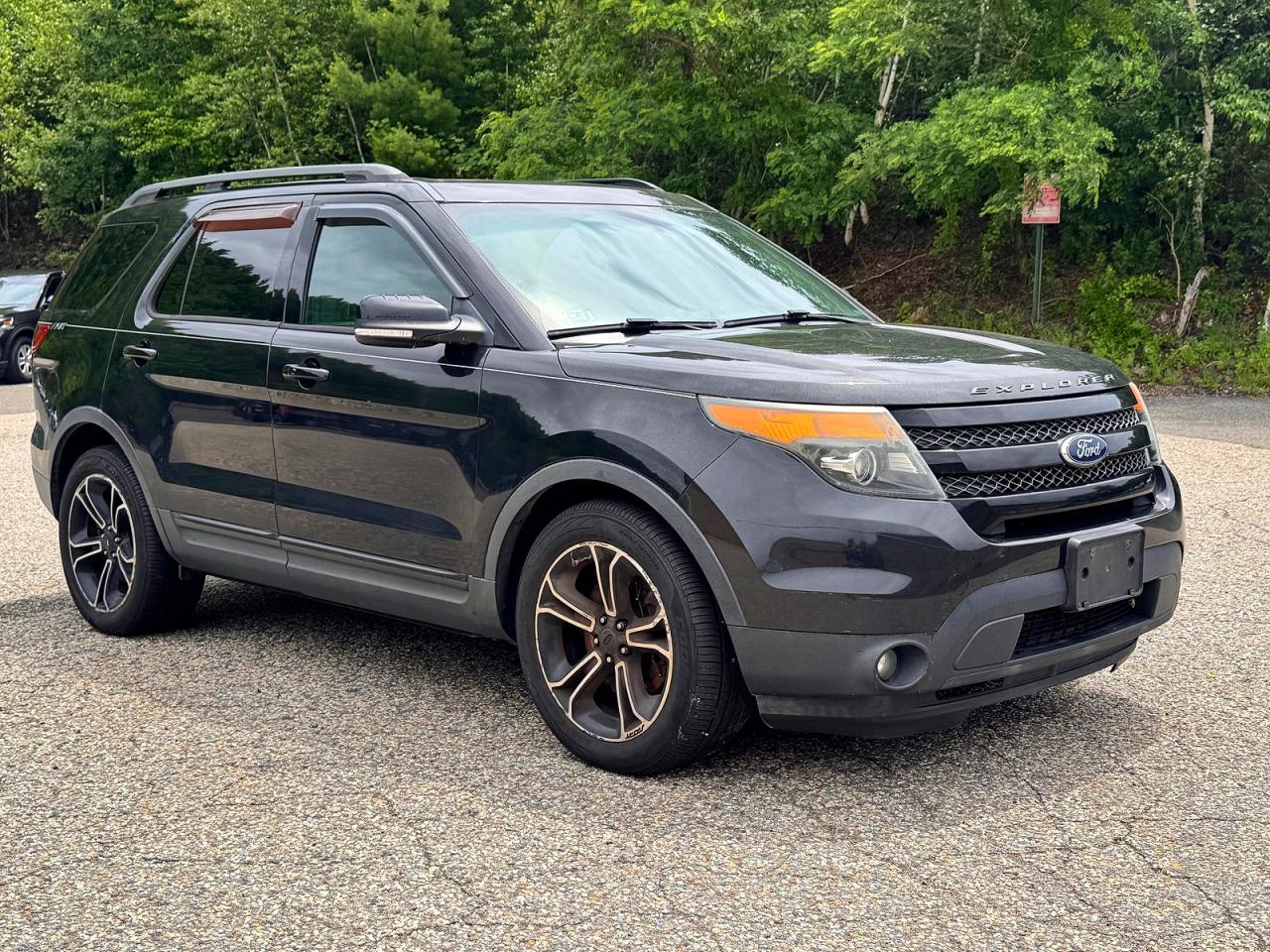 2015 Ford Explorer Sport Black vin: 1FM5K8GT7FGC32590