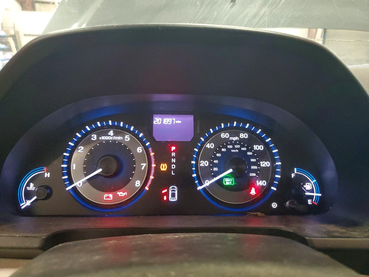 2012 Honda Odyssey Lx Серый vin: 5FNRL5H22CB114945
