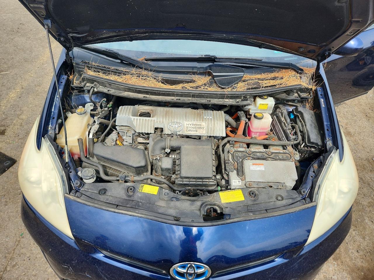 2012 Toyota Prius Two Blue vin: JTDKN3DU5C1486599