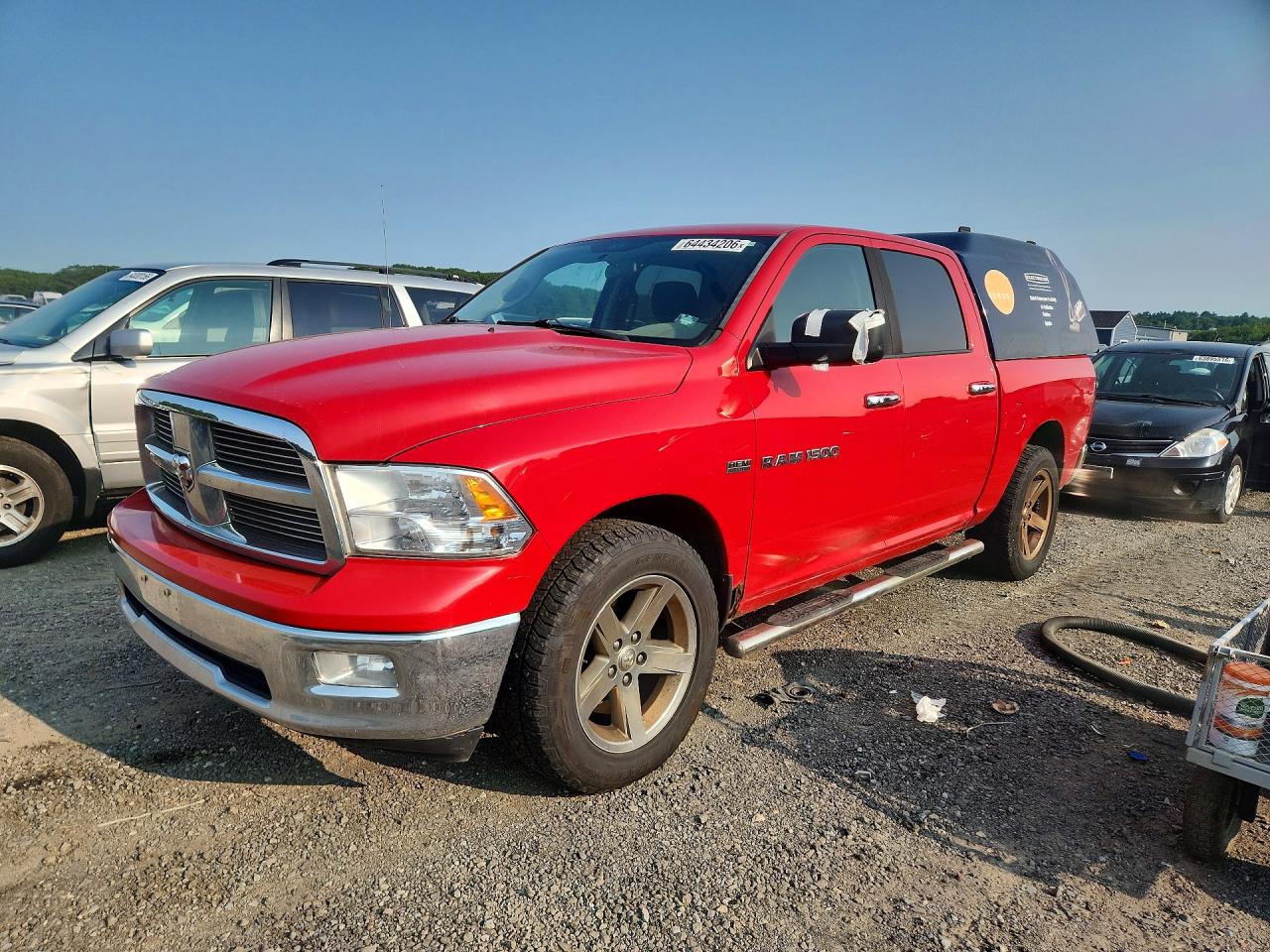2012 Dodge Ram 1500 Slt Red vin: 1C6RD7LT9CS184283