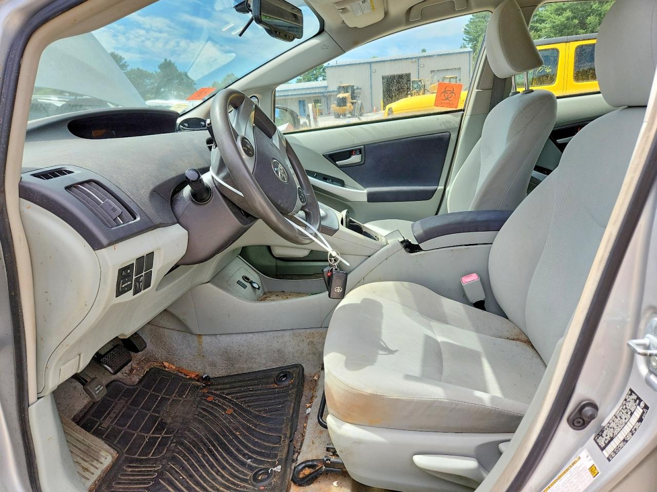 2010 Toyota Prius Iii Серебряный vin: JTDKN3DU5A0138630
