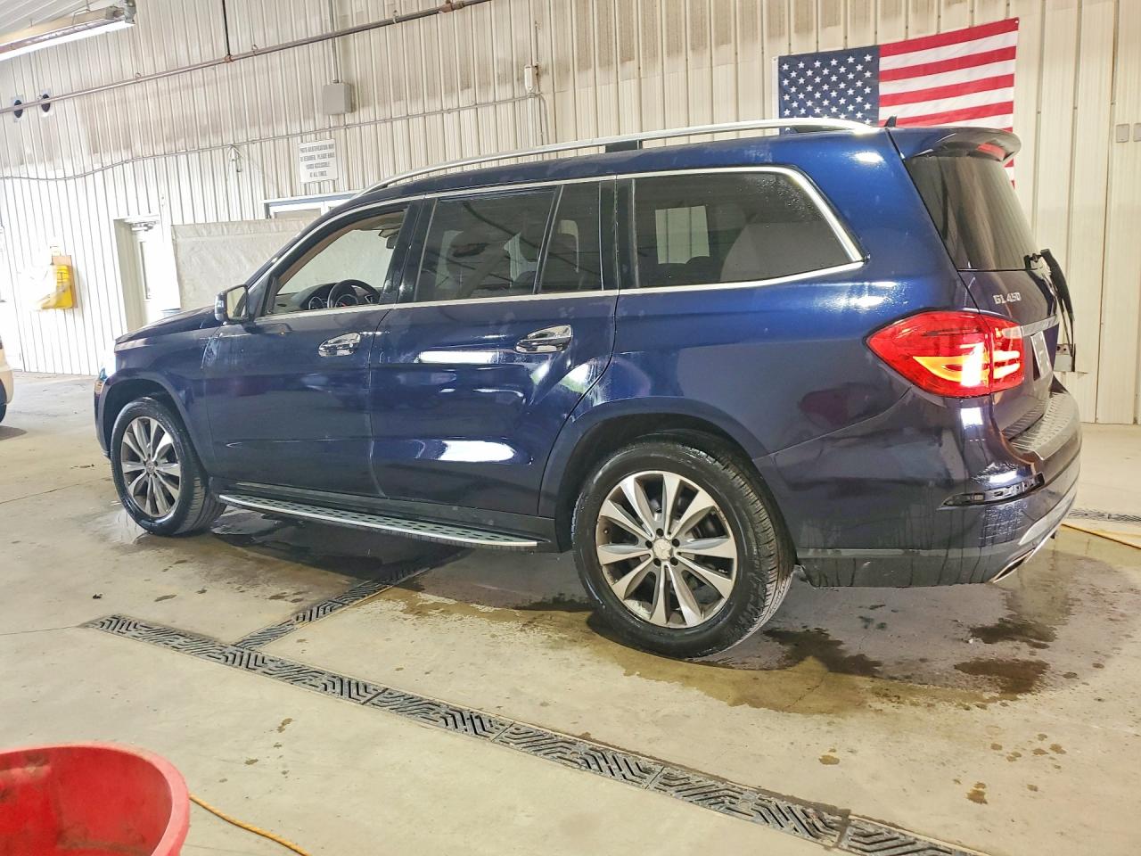 2015 Mercedes-benz Gl 450 4matic Blue vin: 4JGDF6EE1FA520908