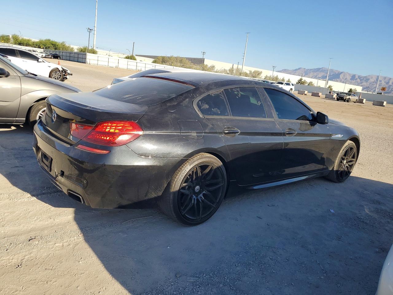 2013 Bmw 650 I Black vin: WBA6B2C52DD128663