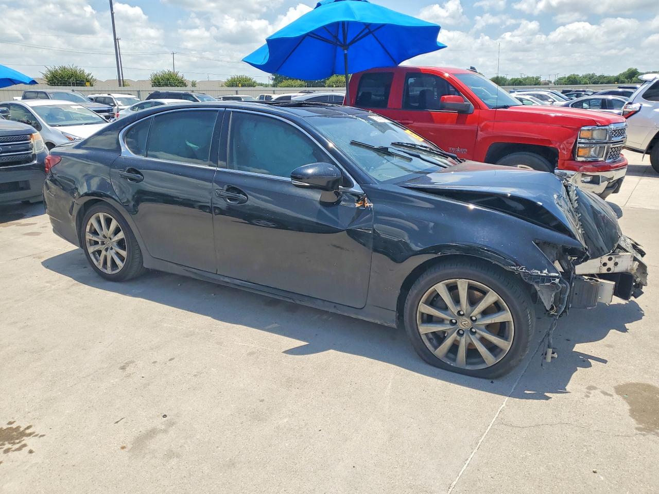 2014 Lexus Gs 350 Black vin: JTHBE1BL3E5043943