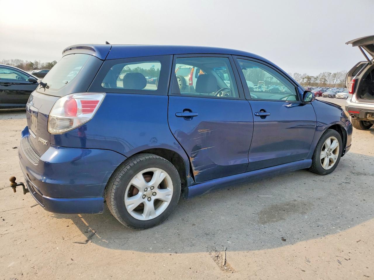 2006 Toyota Corolla Matrix Xr Blue vin: 2T1KR32E76C575686