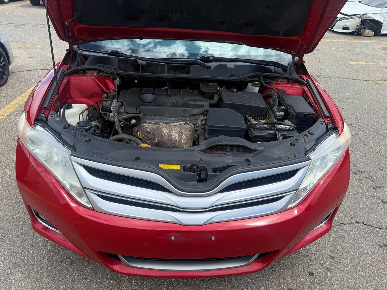 2015 Toyota Venza Xle Red vin: 4T3BA3BB1FU069144