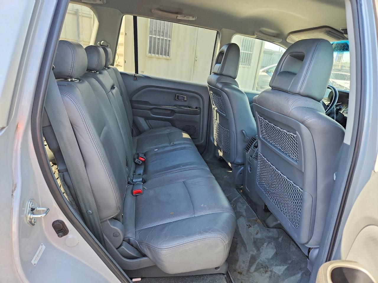 2003 Honda Pilot Exl Silver vin: 2HKYF18583H595100