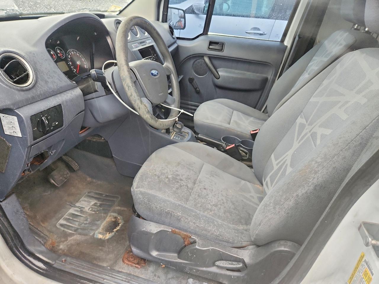 2013 Ford Transit Connect Xl White vin: NM0LS7CN8DT159423