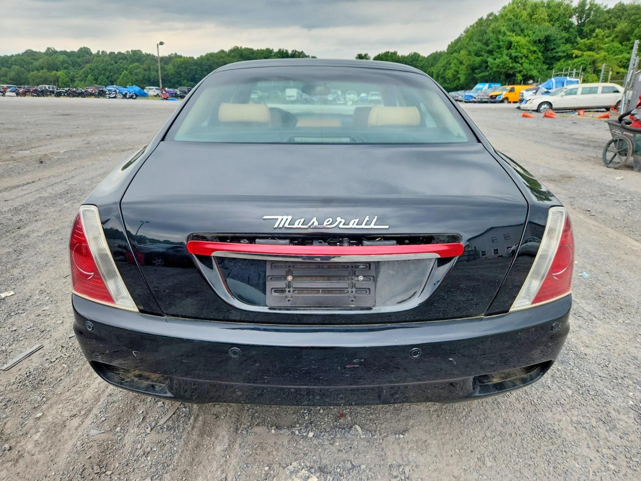 2005 Maserati Quattroporte M139 Black vin: ZAMCE39A350018104