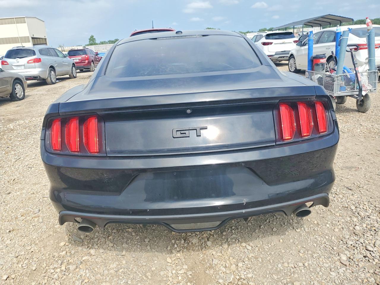 2016 Ford Mustang Gt Black vin: 1FA6P8CF9G5237349