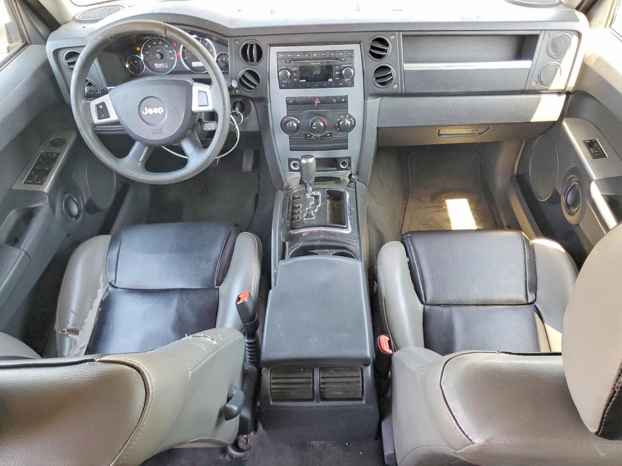 2008 Jeep Commander Sport Black vin: 1J8HH48K68C114662
