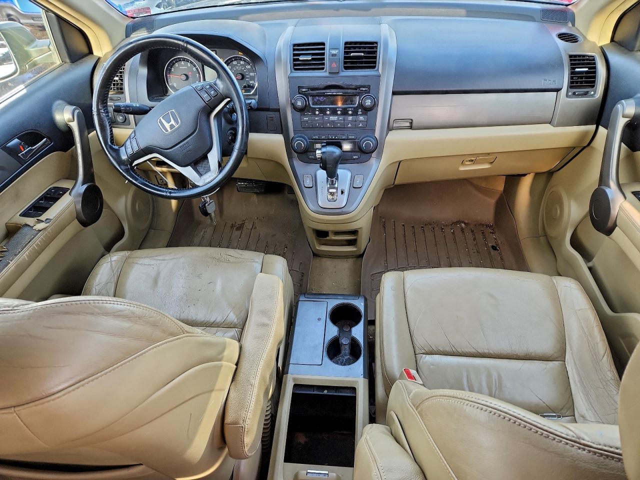 2008 Honda Cr-v Exl Green vin: JHLRE48728C037307