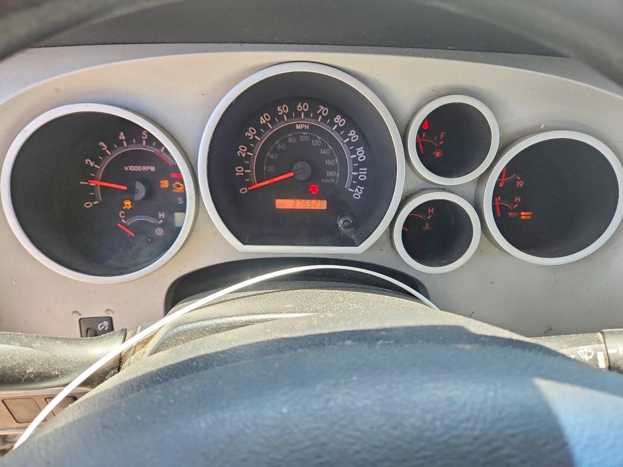 2008 Toyota Tundra Sr5 White vin: 5TBBT54148S459369