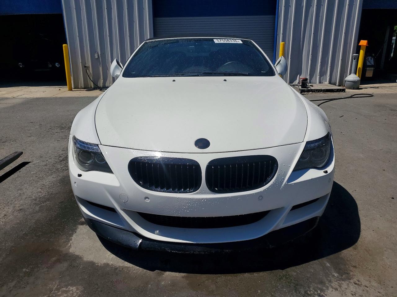 2008 Bmw M6 White vin: WBSEK93548CY79260