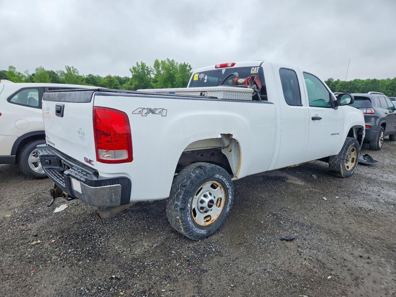 2011 Gmc Sierra K2500 Heavy Duty Белый vin: 1GT22ZCG0BZ361341