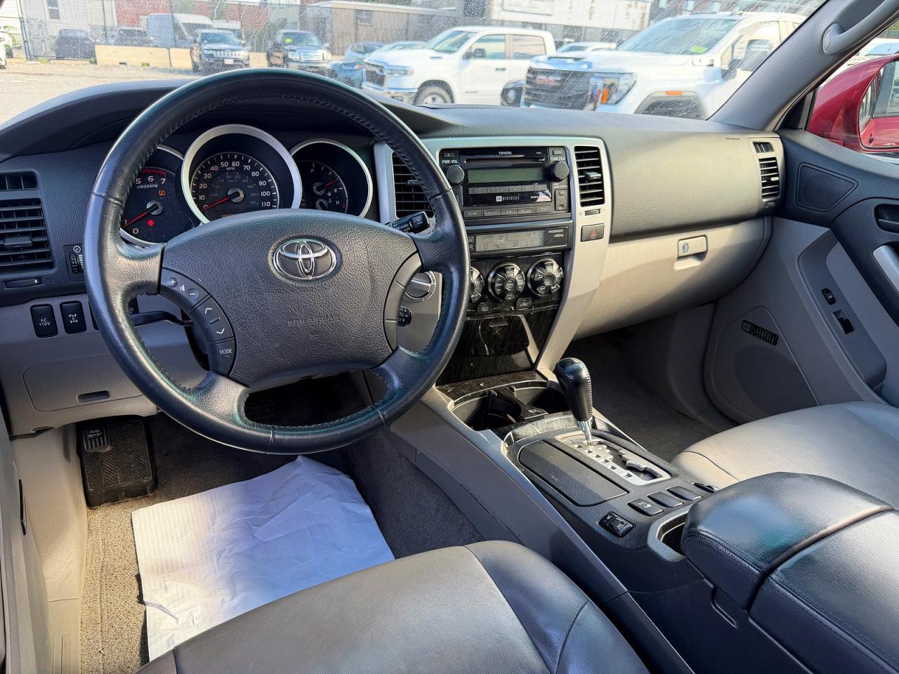 2007 Toyota 4runner Limited Burgundy vin: JTEBU17R578082905